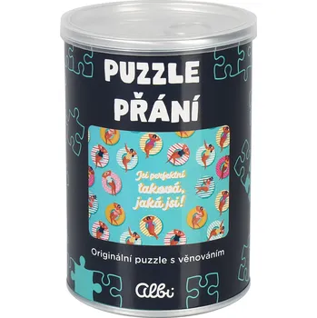 Hračka ALBI Puzzle přání - Štěstí spadlo z nebe