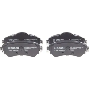 Brzdová destička Sada brzdových destiček, kotoučová brzda BOSCH 0 986 494 690