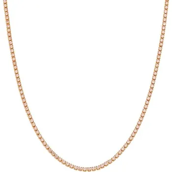 Náhrdelník Victoria Filippi Stainless Steel Náhrdelník se zirkony Valérie Rose Gold - tennis řetízek NH-N20219R/133 Zlatá 36 cm + 5 cm (prodloužení)