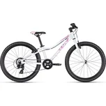 Kellys Juniorské dívčí kolo KITER 30 24" 10.0 White - 11" (125-145 cm)