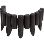 BAMA Obrubník okrasný BLOK 6ks, hnědá