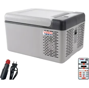 Autochladnička Přenosná kompresorová autochladnička Vigo Cool V09, 9 l, 12/24/230V