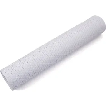 Příslušenství pro plot Bílá plastová ratanová stínící rohož umělý ratan (role) - 300 x 75 cm, 81111348