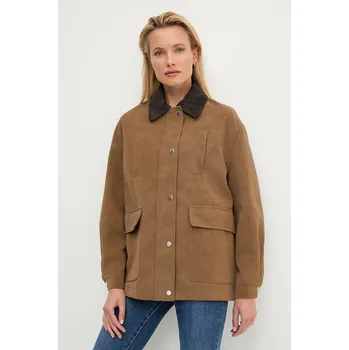 Pánská softshellová bunda Bunda Answear.LAB 3567.F hnědá 88X, vel. S