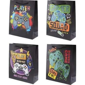 Dárková taška Dárková taška M 26x32x10cm, Joystick