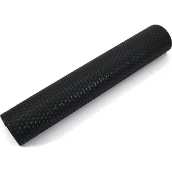 Příslušenství pro plot Černá plastová ratanová stínicí rohož umělý ratan (role) - délka 500 cm, výška 75 cm, 81111324