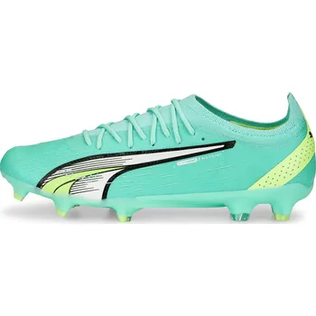 Kopačky Kopačky PUMA ULTRA ULTIMATE FG/AG 107163_03 PEPPERMINT/WHITE/YELLOW EU 42 (UK 8)