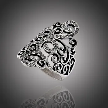 Prsten Éternelle Vintage prsten Vincento,vel.,57 P1019 57 Černá