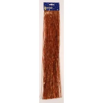 Vánoční dekorace Lameta vánoční měděná