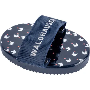 Čištění pro koně WALDHAUSEN Hřbílko plastové Lucky Waldhausen, night blue/lucky