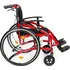 Invalidní vozík Timago Exclusive Light černý/červený 46 cm