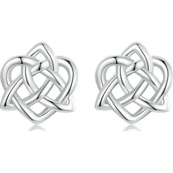 Náušnice GRACE Silver Jewellery Stříbrné náušnice Keltský uzel, stříbro 925/1000 E-BSE958/183 Stříbrná