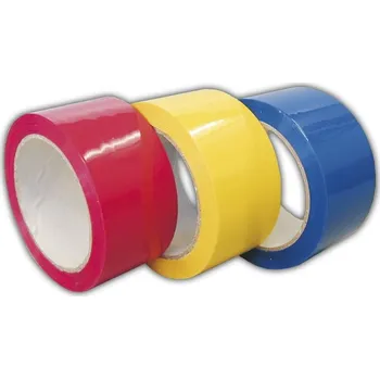 Lepicí páska Balící lepící pásky barevné - bílá