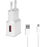 Winner Group- Rychlonabíjecí adaptér 1xUSB-A PD 18W + USB kabel USB-C / USB-A 1m
