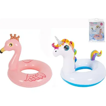 nafukovací kruh SUN CLUB plameňák/jednorožec 55 cm