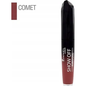 Lesk na rty Rimmel Show Off Lip Lacquer lesk na rty, odstín: 200 Comet 5,5 ml