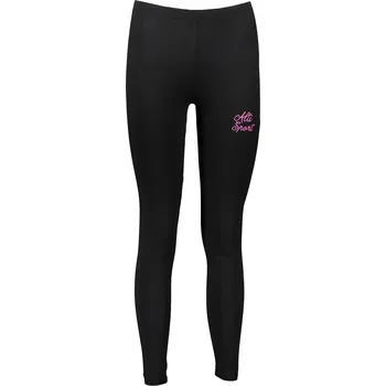 Dámské kalhoty Dámské legíny ALTISPORT ALW056610 ČERNORŮŽOVÁ M