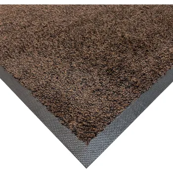 Rohožka Hnědá vnitřní čistící pratelná vstupní rohož FLOMA Magic - 115 x 180 x 1 cm, 81715713
