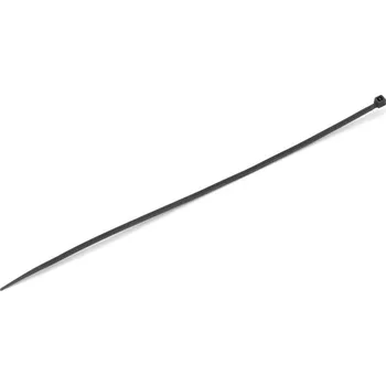 Organizace kabelů Šedá plastová stahovací páska - délka 20 cm, šířka 0,25 cm - 100 ks, 81111421