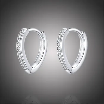 Náušnice GRACE Silver Jewellery Stříbrné náušnice se zirkony Gisela, stříbro 925/1000 E-SCE868/59 Stříbrná