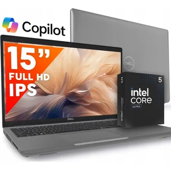 Notebook Notebook Dell Latitude 5550 Business 15,6" Intel Core Ultra 5 32 GB / 512 GB stříbrný