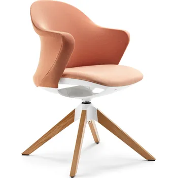 Sedus kancelářská židle se:flair fr-120 2314-158 Opěrka: Membran terracotta M7D, KLUZÁKY: Plastové kluzáky, SEDÁK: Membran wine red M7C