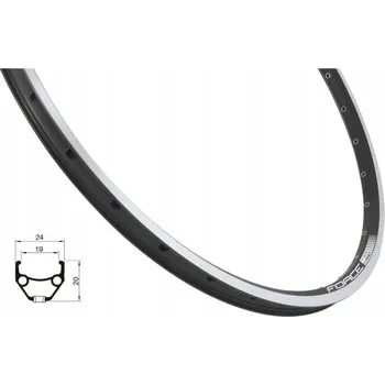 Ráfek na kolo Cyklistický ráfek Force 26"/ 559 mm 32 H brzda: v-brake