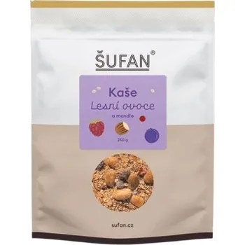 Šufan Kaše 250 g - lesní ovoce/ mandle + Sleva 3 % pro registrované