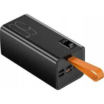 Powerbanka Powerbanka 50000mAh s LCD displejem 22,5W PD Barva: Černá