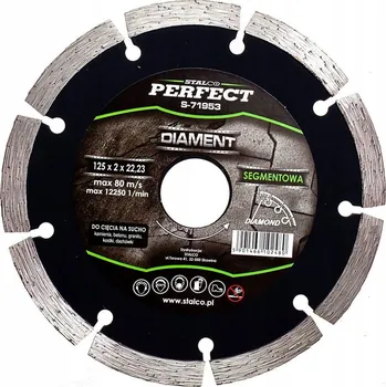 Brusný kotouč STALCO Diamantový řezný kotouč 180 mm segmentový