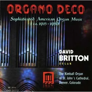 Zahraniční hudba CD David Britton: Organo Deco 2016