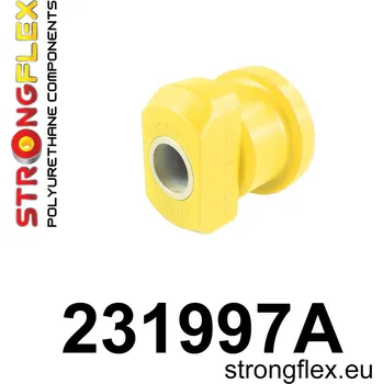 Silentblok nápravy 231997A: Strongflex Silentblok zadního nosníku - zadní varianta SPORT