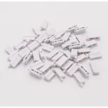 TURBO RACING Turbo Racing ohraničení tratě, bloky, bílé (50 ks.)