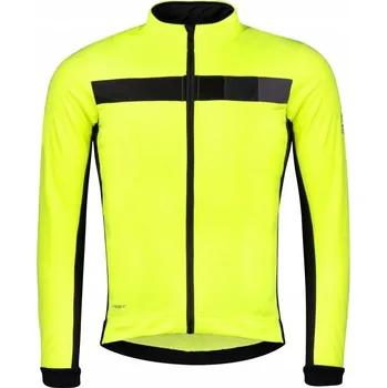 Pánská bunda Pánská bunda FORCE FROST softshell, fluo-černá XS