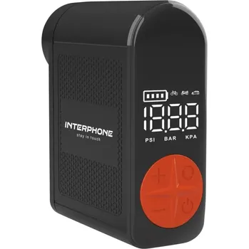 Kompresor Mini Aku kompresor Interphone, cestovní kompresor na motorku/auto/kolo