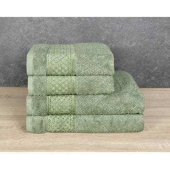 Ručník EGYPT NEFRIT s egyptské bavlny, zelený, 50x100cm