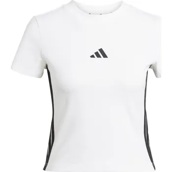 Dámské Tričko s krátkým rukávem ADIDAS W 3S SJ BABY T JE1239 – Bílá XS