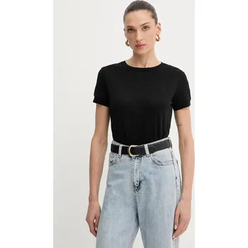 Dámské tričko Tričko Patrizia Pepe 8K0278.K128 černá 99X, vel. 38