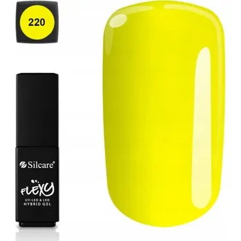 Lak na nehty Hybridní lak barevný lak Silcare 220 4,5 ml