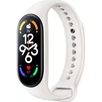 Příslušenství k chytrým hodinkám Náhradní silikonový náramek pro smartband Xiaomi Mi Band 5 / 6 / 7 / 8 , Písková 5903396176272