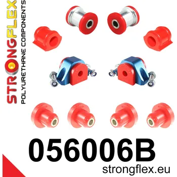 Silentblok nápravy 056006B: Strongflex Kompletní sada silentbloků pro zavěšení Custom M12