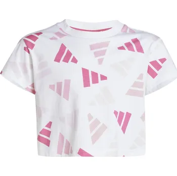 Chlapecké oblečení Dětské Tričko s krátkým rukávem ADIDAS JG CLBRTN TEE JC7710 – Bílá 164