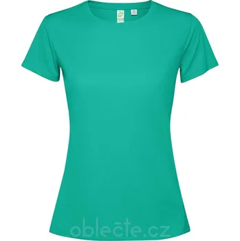 Dámské tričko Dámské tričko ROLY ESTORIL, barva nefritová zelená, velikost 2XL