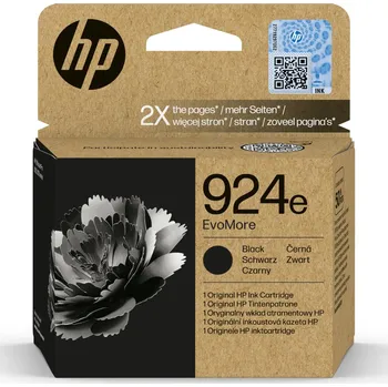 HP 924e inkoustová náplň černá, 4K0V0NE 4K0V0NE#SE1