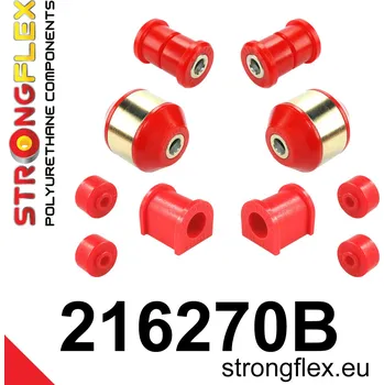 Silentblok nápravy 216270B: Strongflex Sada silentbloků předního zavěšení 21mm