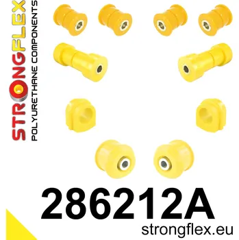 Silentblok nápravy 286212A: Strongflex Sada silentbloků předního zavěšení varianta SPORT Custom 281401 281262