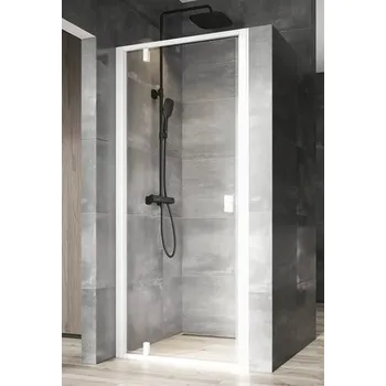 Sprchové dveře Sprchové dveře do niky pro boční stěnu RAVAK NDOP1 - 80 Nexty 80 cm barva rámu bílá matná dekor skla čiré sklo 03O40E01Z1