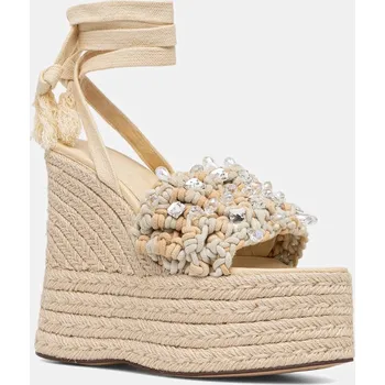 Dámské sandále Sandály Naked Wolfe Peony béžová barva, Peony Natural Rope Peony.Natural.Rope 08X, EUR 40