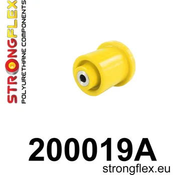 Silentblok nápravy 200019A: Strongflex Silentblok zadního nosníku varianta SPORT