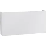 NOVA LUCE venkovní nástěnné svítidlo MILE bílý hliník a sklo LED 2x5W 3000K 100-240V 102st. IP54 světlo nahoru a dolů 9262111